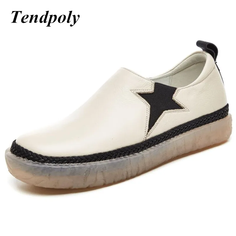 Summer new fashion round head leather casual shoes 2018 trend comfortable breathable soft bottom explosion selling women's shoes
Summer new fashion round head leather casual shoes 2018 trend comfortable breathable soft bottom explosion selling women's shoes