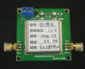 1 -2000MHz 64dB Gain Low Noise LNA RF Broadband Amplifier Module HF FM Ham Radio POWER Amplifiers VHF UHF
1 -2000MHz 64dB Gain Low Noise LNA RF Broadband Amplifier Module HF FM Ham Radio POWER Amplifiers VHF UHF