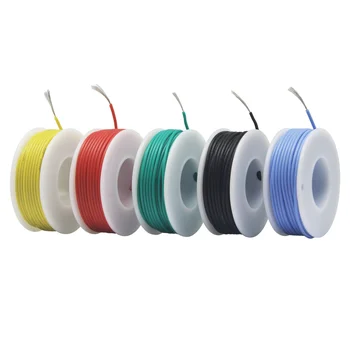 28AWG 50m flexible silicone wire 5 color mixing box 1 package wire and cable tinned copper wire stranding wire DIY
28AWG 50m flexible silicone wire 5 color mixing box 1 package wire and cable tinned copper wire stranding wire DIY