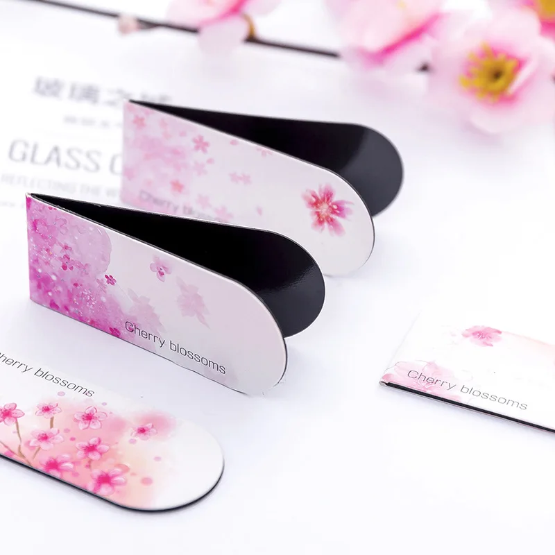 Kawaii Metal Magnetic Bookmark Girl Pink Cherry Blossom Book Marker for Books Mini Book Clips Office School Supplies Stationery
Kawaii Metal Magnetic Bookmark Girl Pink Cherry Blossom Book Marker for Books Mini Book Clips Office School Supplies Stationery
