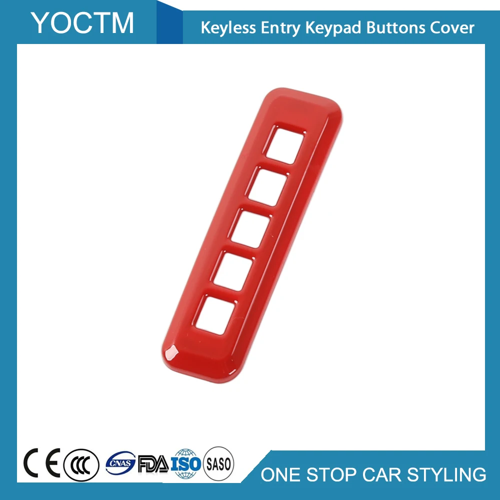 1pcs for Ford F150 F-150 2015-2018 Car Styling Red Color Pillar Post Keypad Triple Red Plated Cover Trims Exterior Accessories
1pcs for Ford F150 F-150 2015-2018 Car Styling Red Color Pillar Post Keypad Triple Red Plated Cover Trims Exterior Accessories