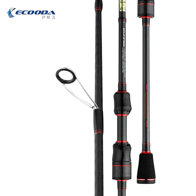 ECOODA ECLG fishing rod Spinning 1.8m 2.13m Small bait fishing rod 0.8-8g FUJI Parts Fuji guide ring 2sec Carbon belt cross
ECOODA ECLG fishing rod Spinning 1.8m 2.13m Small bait fishing rod 0.8-8g FUJI Parts Fuji guide ring 2sec Carbon belt cross