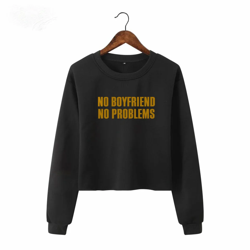 Women 2019 sweatshirt Plus Size Feminino Print Top Shirt Femme Kawaii Geometric No Boyfriend No Problems Sexy Rock Summer
Women 2019 sweatshirt Plus Size Feminino Print Top Shirt Femme Kawaii Geometric No Boyfriend No Problems Sexy Rock Summer