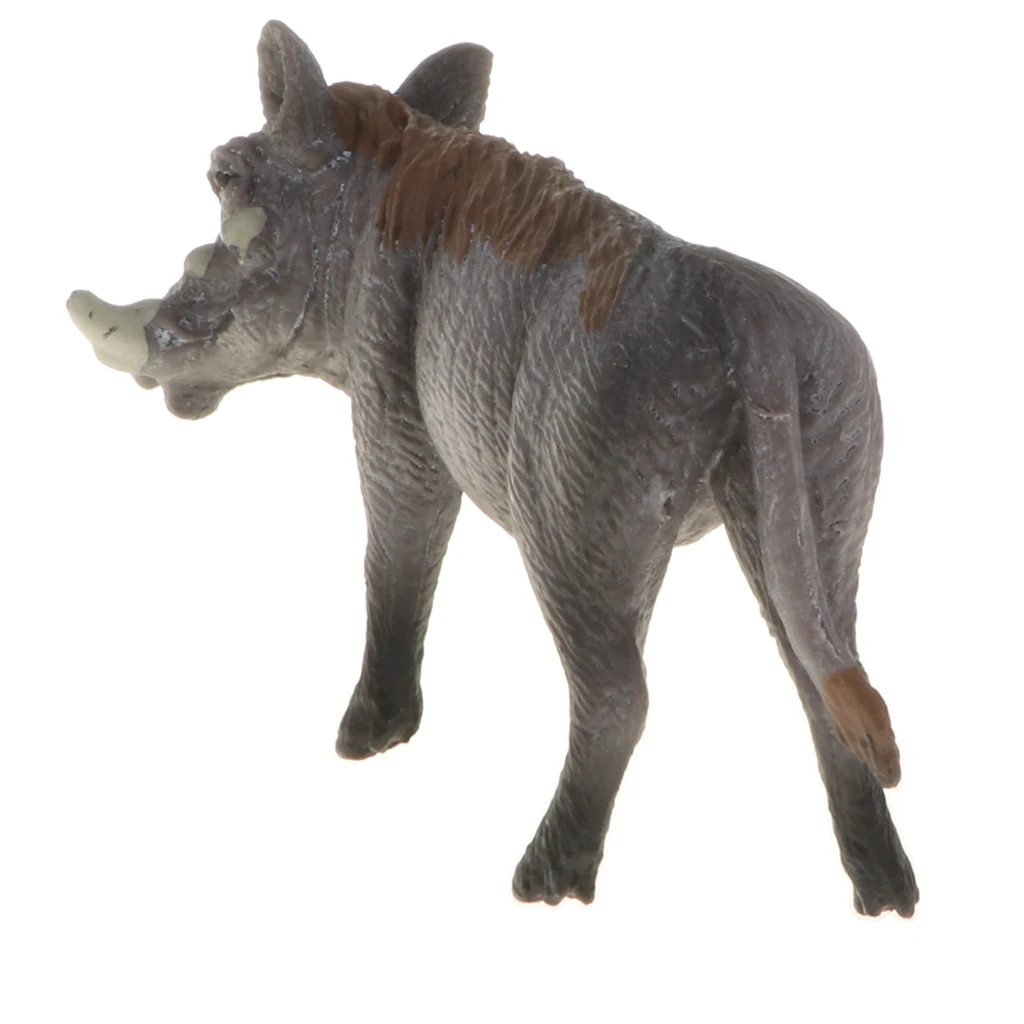 Plastic Realistic Wildlife Jungle Forest Animals Boar Action Figure Toys Playset, Eduactional Toys For Kids Toddler Collectibles