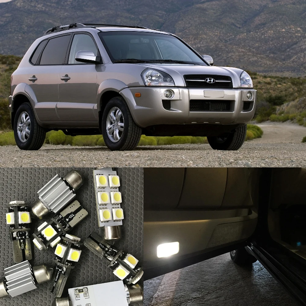 Led bulb kit for 2008-hyundai-tucson-5