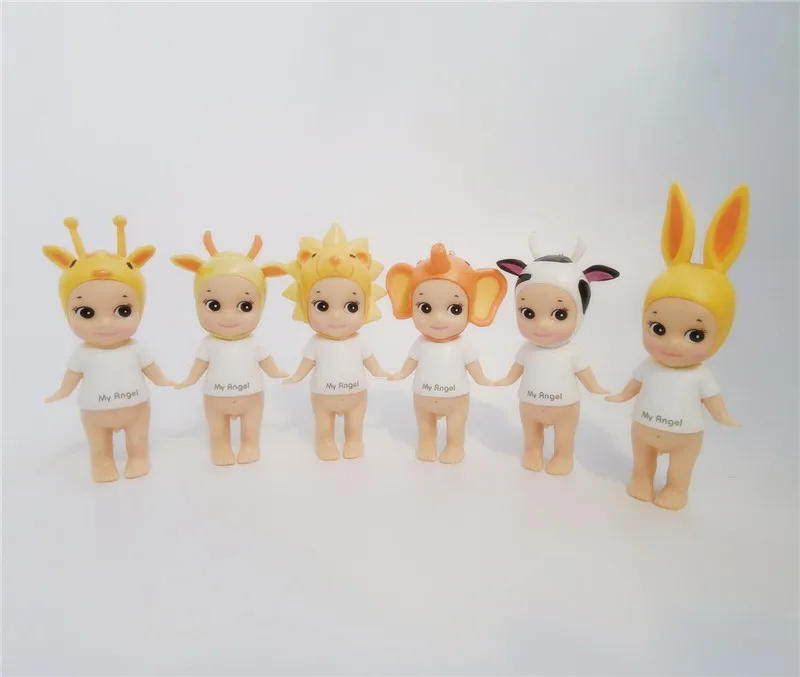 6pcs/lot Sonny Angel Animal Rabbit Giraffe Cow Lion Kewpie Doll Figure Toy Cake Decoration Children Birthday Gift Collection
6pcs/lot Sonny Angel Animal Rabbit Giraffe Cow Lion Kewpie Doll Figure Toy Cake Decoration Children Birthday Gift Collection