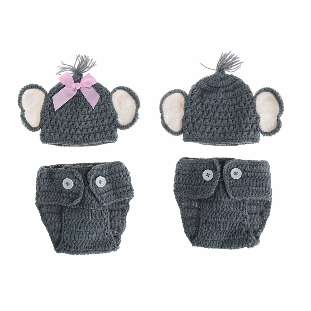 Baby Care Soft Newborn Baby Elephant Knit Crochet Infant Baby Hat Costume Baby Girls Boys Photo Photography Prop Outfits
Baby Care Soft Newborn Baby Elephant Knit Crochet Infant Baby Hat Costume Baby Girls Boys Photo Photography Prop Outfits
