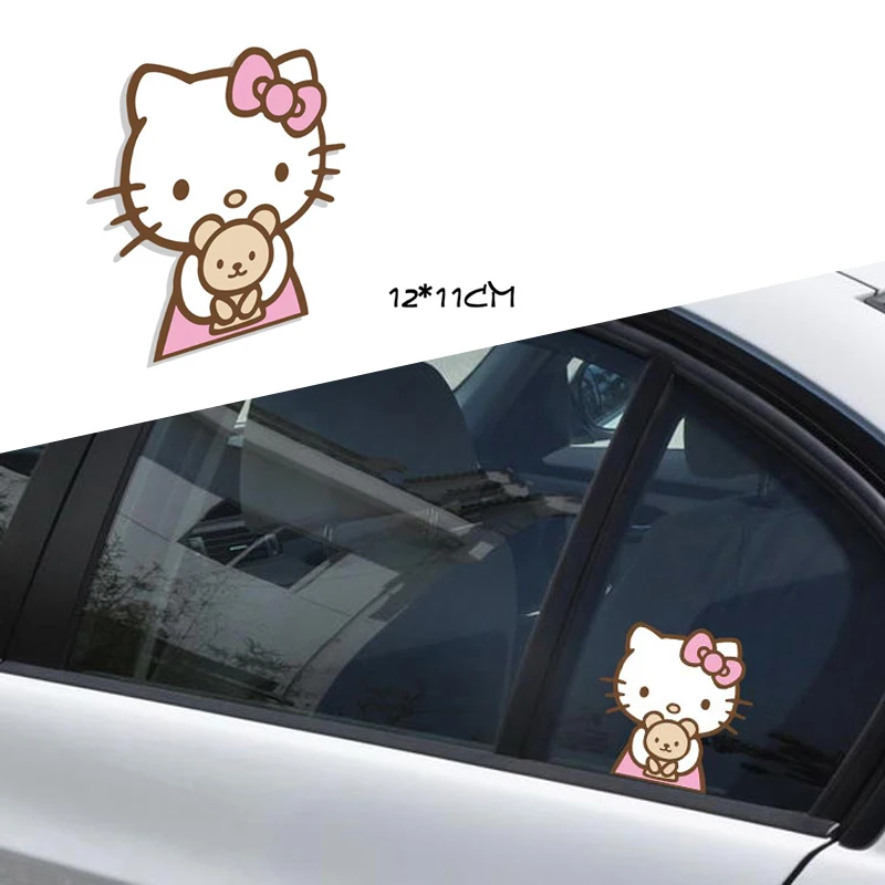 Car Sticker Hello Kitty hold the Bear Tainiy Chan Sticker Cute Syling Car Accessories Car Door or Windows Vinyl Decal
Car Sticker Hello Kitty hold the Bear Tainiy Chan Sticker Cute Syling Car Accessories Car Door or Windows Vinyl Decal