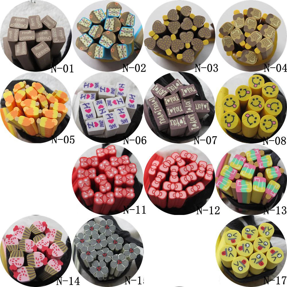 2pcs/lot 1CM*5CM Big Polymer Clay Cane Fancy Cake Ice-lolly Smiling Face Bow Frog Strawberry Cake
2pcs/lot 1CM*5CM Big Polymer Clay Cane Fancy Cake Ice-lolly Smiling Face Bow Frog Strawberry Cake