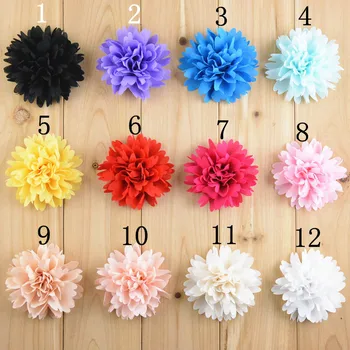 1000pcs/lot DIY Baby Handmade Headwear Accessories 8CM Chiffon Carnation Flowers 12 color
1000pcs/lot DIY Baby Handmade Headwear Accessories 8CM Chiffon Carnation Flowers 12 color