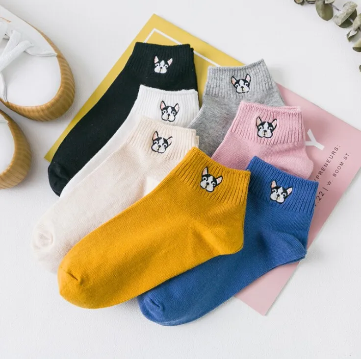 Harajuku new spring summer art Cartoon animal dog boat socks white comfortable cotton ankle socks
Harajuku new spring summer art Cartoon animal dog boat socks white comfortable cotton ankle socks