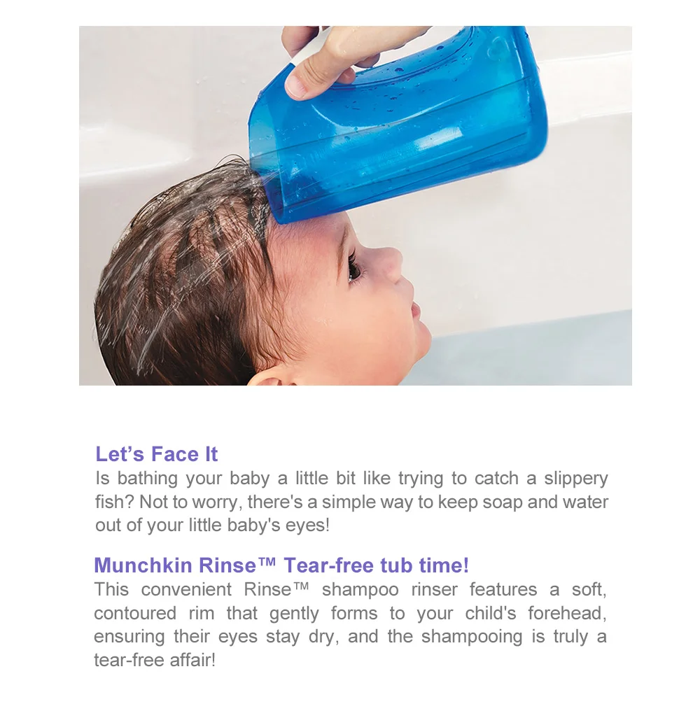 munchkin rinse shampoo rinser