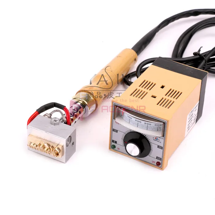 110V/220V Handheld Hot Foil Stamping Press Embossing Machine Leather LOGO Branding Leather Embosser Mark Printer
110V/220V Handheld Hot Foil Stamping Press Embossing Machine Leather LOGO Branding Leather Embosser Mark Printer
