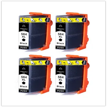hisaint 4pcs Black for HP 564 564XL CB684W Printer Ink Cartridge Photosmart 5400/5510/5514/5515/5520/6510 Inkjet Printer
hisaint 4pcs Black for HP 564 564XL CB684W Printer Ink Cartridge Photosmart 5400/5510/5514/5515/5520/6510 Inkjet Printer