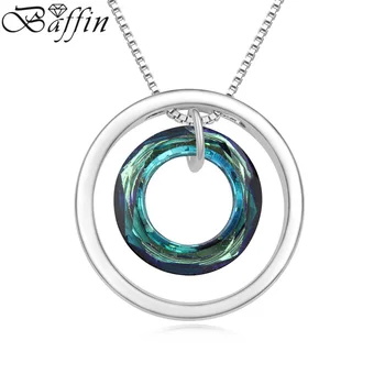 BAFFIN High Quality Double Circle Necklaces Crystal Collier Made With Swarovski Elements Women Fashion Jewelry
BAFFIN High Quality Double Circle Necklaces Crystal Collier Made With Swarovski Elements Women Fashion Jewelry
