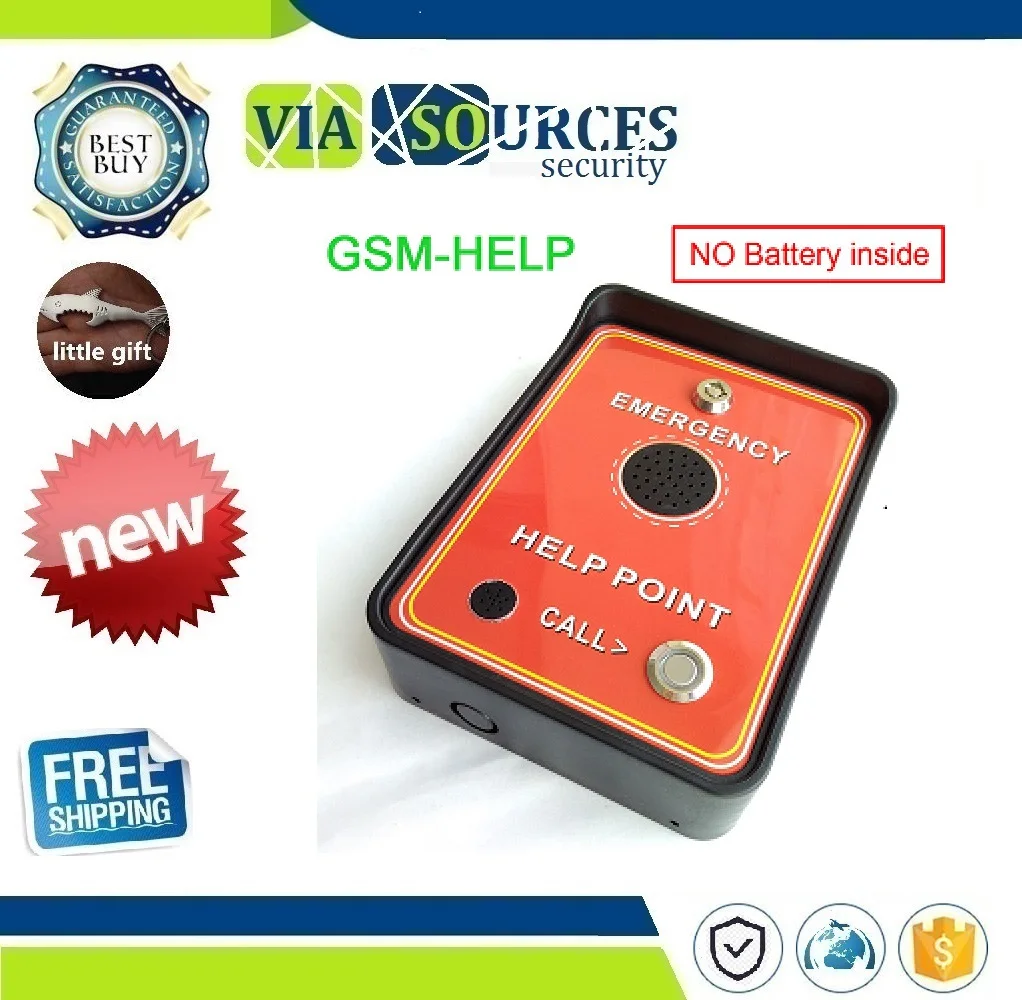 GSM Audio Intercom for service help,emergency help,taxi help,double alarm input and backup battery for power off alarm
GSM Audio Intercom for service help,emergency help,taxi help,double alarm input and backup battery for power off alarm