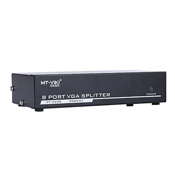 MT-VIKI Maituo 8 Port VGA Video Splitter 1 Input 8 Output 1 PC Computer Host Display on 8 Monitors Synchronously MT-3508
MT-VIKI Maituo 8 Port VGA Video Splitter 1 Input 8 Output 1 PC Computer Host Display on 8 Monitors Synchronously MT-3508