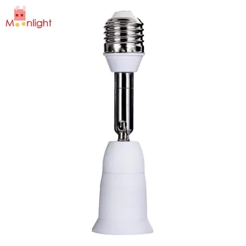 E27 to E27 Flexible Extend Extension Lamp Holder Converter Flexible Extend Extension Base LED Light Lamp Adapter Converter
E27 to E27 Flexible Extend Extension Lamp Holder Converter Flexible Extend Extension Base LED Light Lamp Adapter Converter