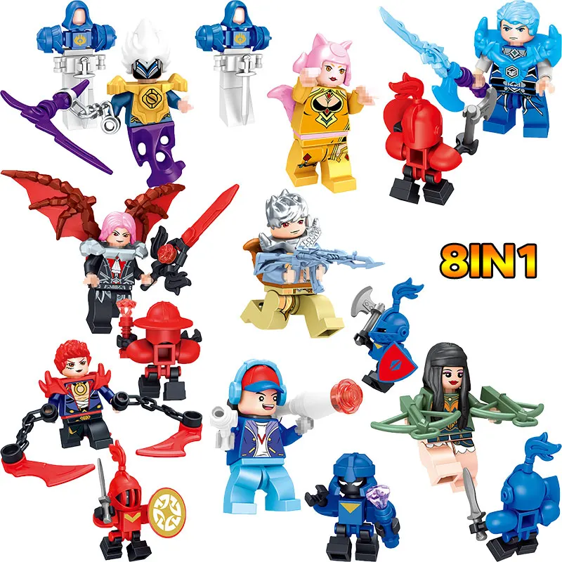Mini Game Figures Blocks Set Technic Compatible With LegoINGlys Glory of the King Weapons DIY Bricks Kit Toys For Children
Mini Game Figures Blocks Set Technic Compatible With LegoINGlys Glory of the King Weapons DIY Bricks Kit Toys For Children