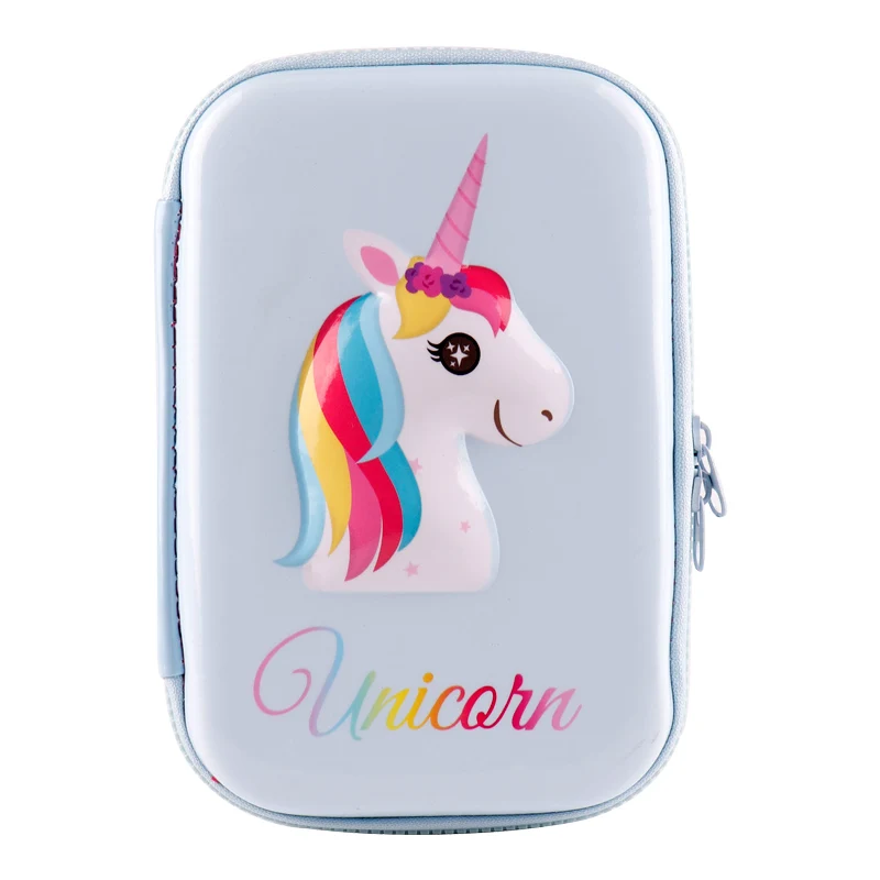 Unicorn pencil bag Kawaii EVA Creative school supplies big pencil pouch large Novelty pencil case
Unicorn pencil bag Kawaii EVA Creative school supplies big pencil pouch large Novelty pencil case
