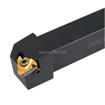 CNC External Thread Turning Tool SER2020K16/1212M16 1010H Tool Lathe Tool Bar 161616H
CNC External Thread Turning Tool SER2020K16/1212M16 1010H Tool Lathe Tool Bar 161616H