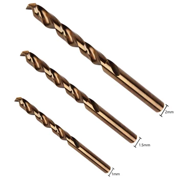 New 1PCS 1mm 1.5mm 2mm M35 HSS-CO Cobalt Drill Bits HSS Twist Drill Bit for Stainless Steel Metal Tools
New 1PCS 1mm 1.5mm 2mm M35 HSS-CO Cobalt Drill Bits HSS Twist Drill Bit for Stainless Steel Metal Tools