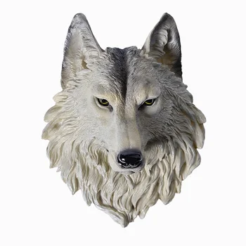 2019 Large Size Wolf Head Wall decoration Hanging Wall Animal Head Resin Pendant Resin Wall Ornaments Home Accessories Best Gift
2019 Large Size Wolf Head Wall decoration Hanging Wall Animal Head Resin Pendant Resin Wall Ornaments Home Accessories Best Gift