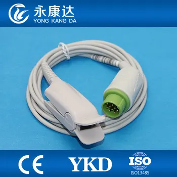 Compatible with Kontron 7138,7840,7845 adult finger clip spo2 sensor high quality TPU
Compatible with Kontron 7138,7840,7845 adult finger clip spo2 sensor high quality TPU