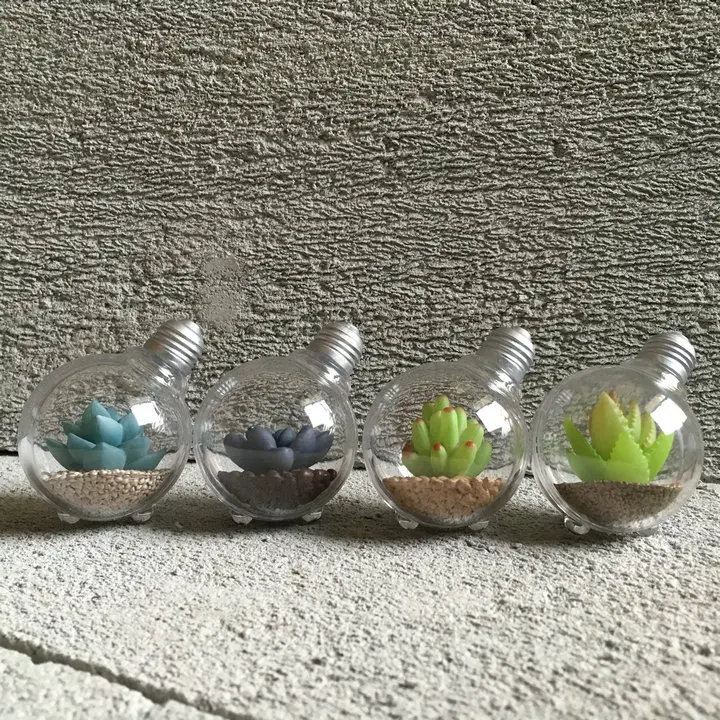 Crystal Bulb Flower Vase Figurine Diy Succulent Flower Decor Bulb Vase With Foot Free Standing Flower Vase
Crystal Bulb Flower Vase Figurine Diy Succulent Flower Decor Bulb Vase With Foot Free Standing Flower Vase