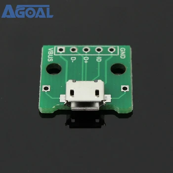 1PCS Micro USB to DIP 2.54mm Adapter Connector Module Board Panel Female 5Pin Pinboard 2.54mm Micro USB PCB Type Parts
1PCS Micro USB to DIP 2.54mm Adapter Connector Module Board Panel Female 5Pin Pinboard 2.54mm Micro USB PCB Type Parts