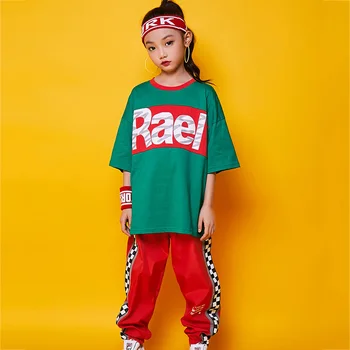 Jazz Dance Costume Boys Streetwear Dancing Trousers Clothing Girls Kids Streetdance Suit Hip Hop Costumes Stage Outfits DN3675
Jazz Dance Costume Boys Streetwear Dancing Trousers Clothing Girls Kids Streetdance Suit Hip Hop Costumes Stage Outfits DN3675