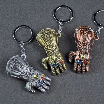 10pcs/lot The Avengers 3 Thanos Gloves Keychain The Marvel Comics Movie Car Keyring Fashion Jewelry Party Gift for Men Funs
10pcs/lot The Avengers 3 Thanos Gloves Keychain The Marvel Comics Movie Car Keyring Fashion Jewelry Party Gift for Men Funs