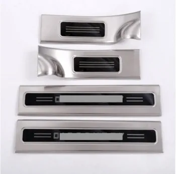 304 Stainless Inside Door Sill Scuff Threshold Protector Plate Cover Trim For Land Rover Discovery 5 LR5 2017 Set of 4pcs
304 Stainless Inside Door Sill Scuff Threshold Protector Plate Cover Trim For Land Rover Discovery 5 LR5 2017 Set of 4pcs