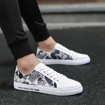 2019 spring and summer new small white shoes men's shoes fashion casual wild trend comfortable lace up breathable student male
2019 spring and summer new small white shoes men's shoes fashion casual wild trend comfortable lace up breathable student male