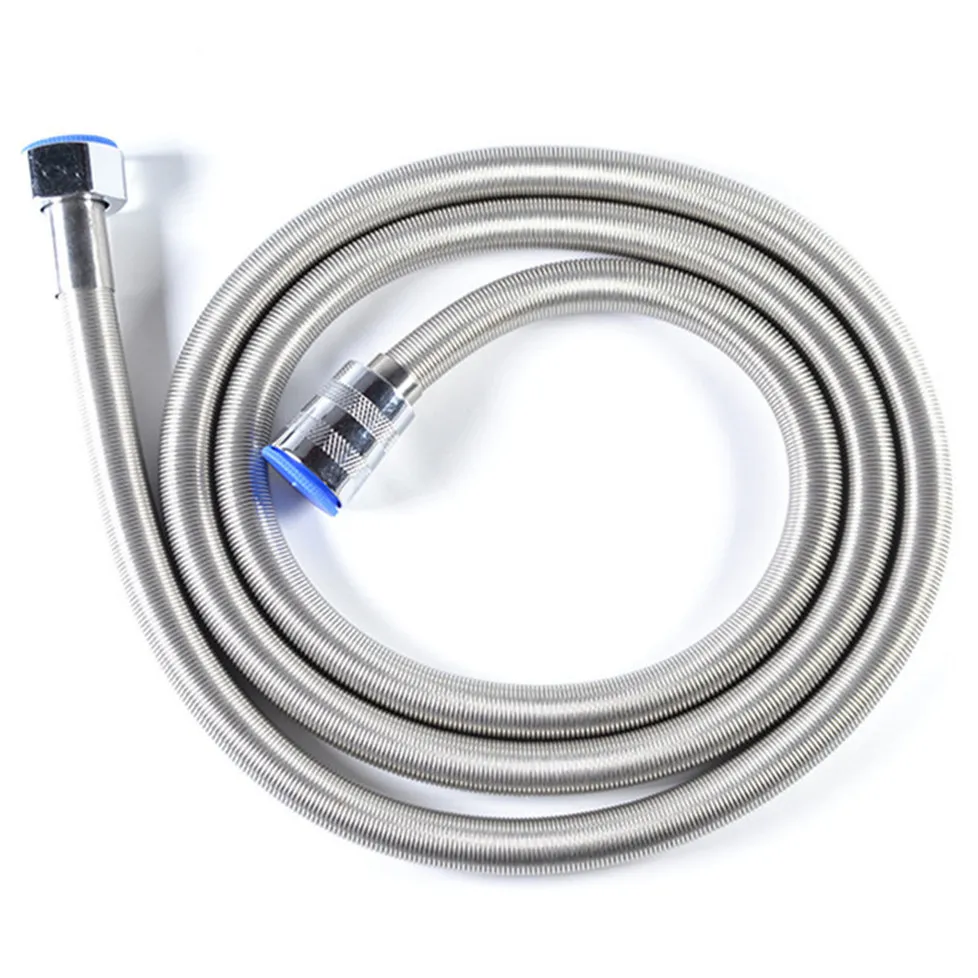 Bathroom Spring Shower Head Hoses Plumbing 1.5 meter 59''inch 2 meter 78''inch Stainless Steel Bidet Accessories Shattaf Pipe
Bathroom Spring Shower Head Hoses Plumbing 1.5 meter 59''inch 2 meter 78''inch Stainless Steel Bidet Accessories Shattaf Pipe