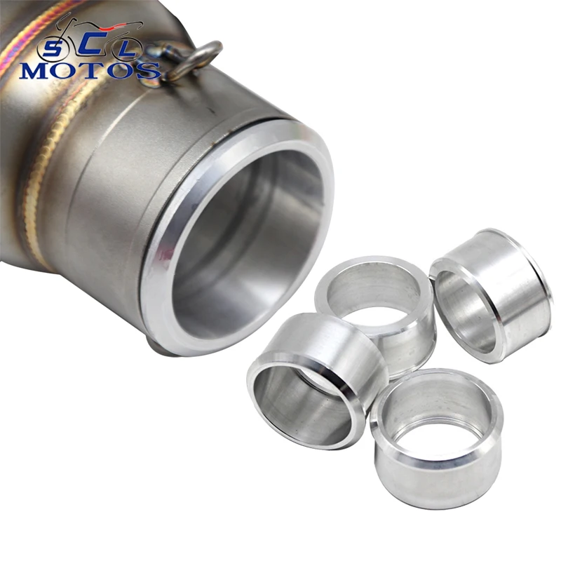 Sclmotos- 60mm to 51mm Convertor Adapter Stainless Steel Motorcycle Exhaust Connector Motorbike Connecting Link Down Pipes Race
Sclmotos- 60mm to 51mm Convertor Adapter Stainless Steel Motorcycle Exhaust Connector Motorbike Connecting Link Down Pipes Race