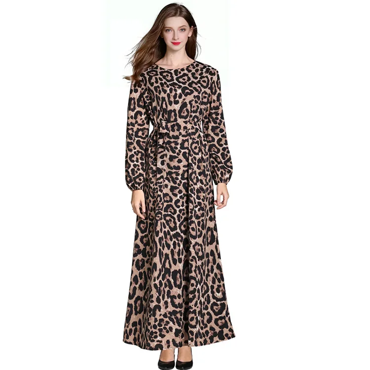 Leopard Long Dress Dubai Loose Abaya Kaftan Moroccan Dresses Turkish Muslim Printed Clothing Ladies Robe M008
Leopard Long Dress Dubai Loose Abaya Kaftan Moroccan Dresses Turkish Muslim Printed Clothing Ladies Robe M008