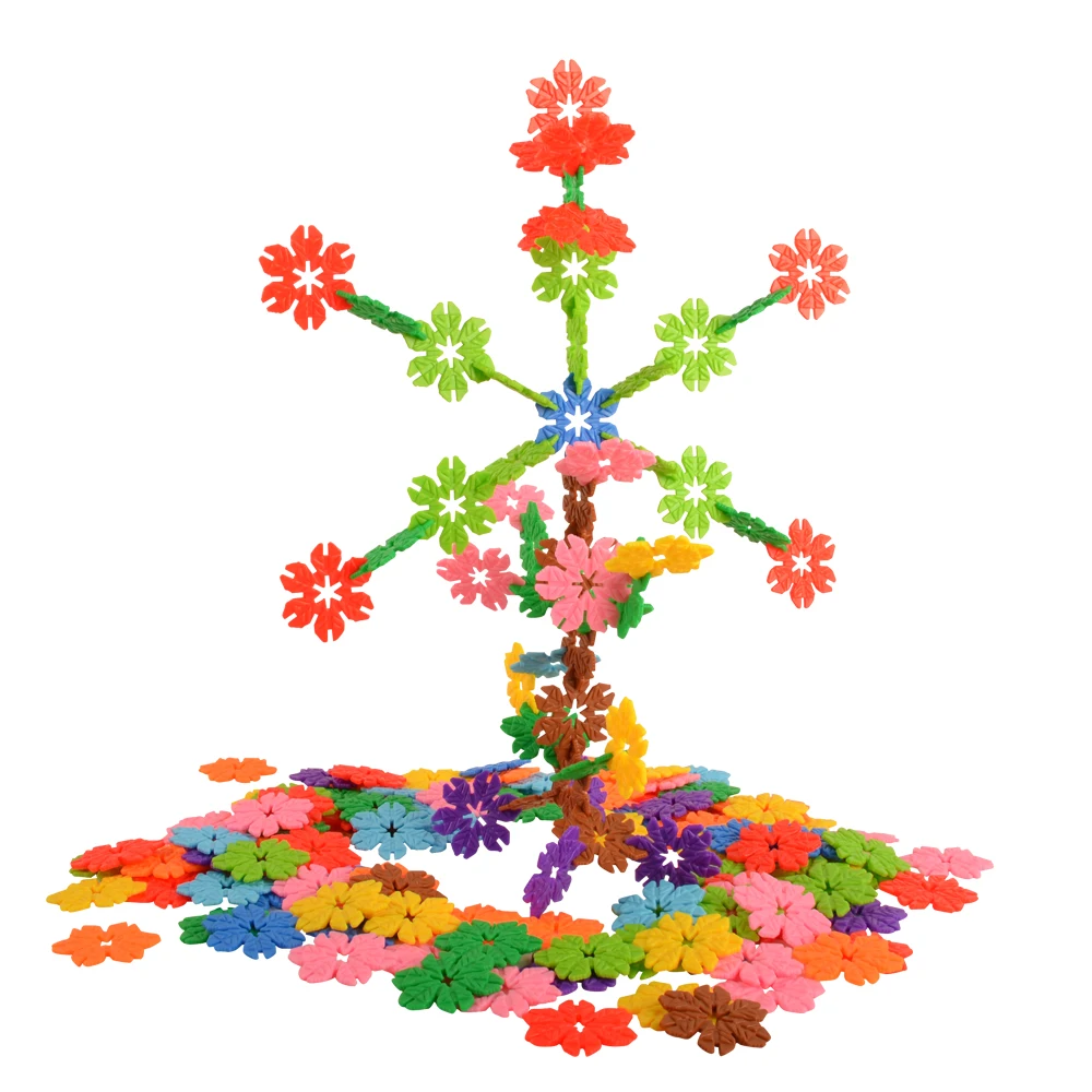 Leaf Snow Flakes Interlocking Building Blocks Toys for Imaginations,Infinite Patterns, 4.3CM/1.69 inch, 150pcs/set with Gift Bag
Leaf Snow Flakes Interlocking Building Blocks Toys for Imaginations,Infinite Patterns, 4.3CM/1.69 inch, 150pcs/set with Gift Bag