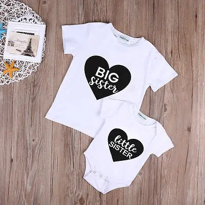 Toddler Kids Girls Big/Little Sister Clothes Romper Outfit Bodysuit T-shirt Tops
Toddler Kids Girls Big/Little Sister Clothes Romper Outfit Bodysuit T-shirt Tops