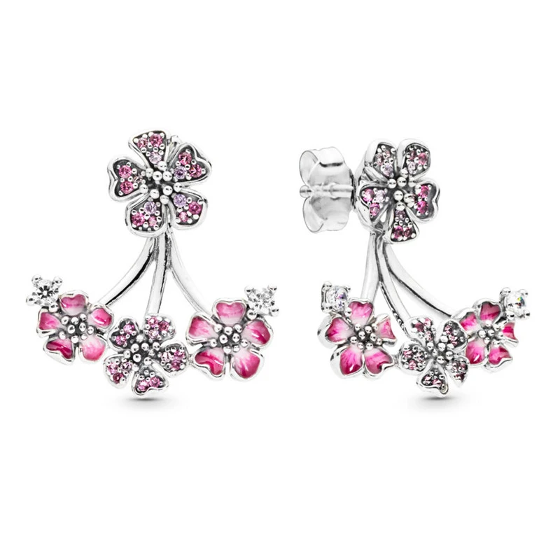 Peach Blossom Flowers Women Earrings Limited Edition Sterling Silver Earrings Jewelry Spring Crystal Stud Earrings for Women New
Peach Blossom Flowers Women Earrings Limited Edition Sterling Silver Earrings Jewelry Spring Crystal Stud Earrings for Women New