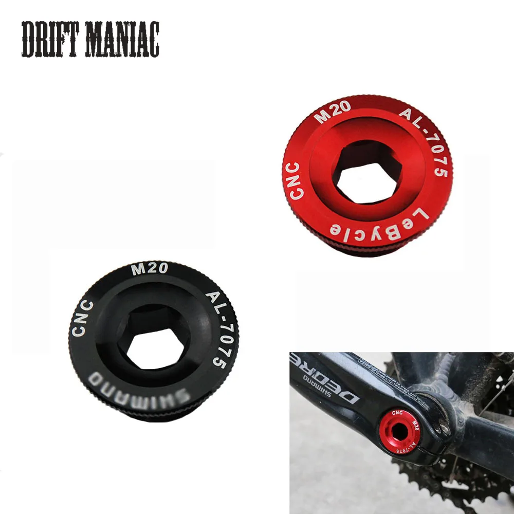Bicycle Crank Screw Cap M20 MTB Crankset Cover Fixing Bolt 7075 Aluminum For SHIMANO 590/610/SLX/XT
Bicycle Crank Screw Cap M20 MTB Crankset Cover Fixing Bolt 7075 Aluminum For SHIMANO 590/610/SLX/XT