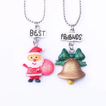 2018 Fashion Merry Christmas Man Bells Pendant Necklace Best friends Friendship Jewelry Gifts For Kids Festival Accessories
2018 Fashion Merry Christmas Man Bells Pendant Necklace Best friends Friendship Jewelry Gifts For Kids Festival Accessories