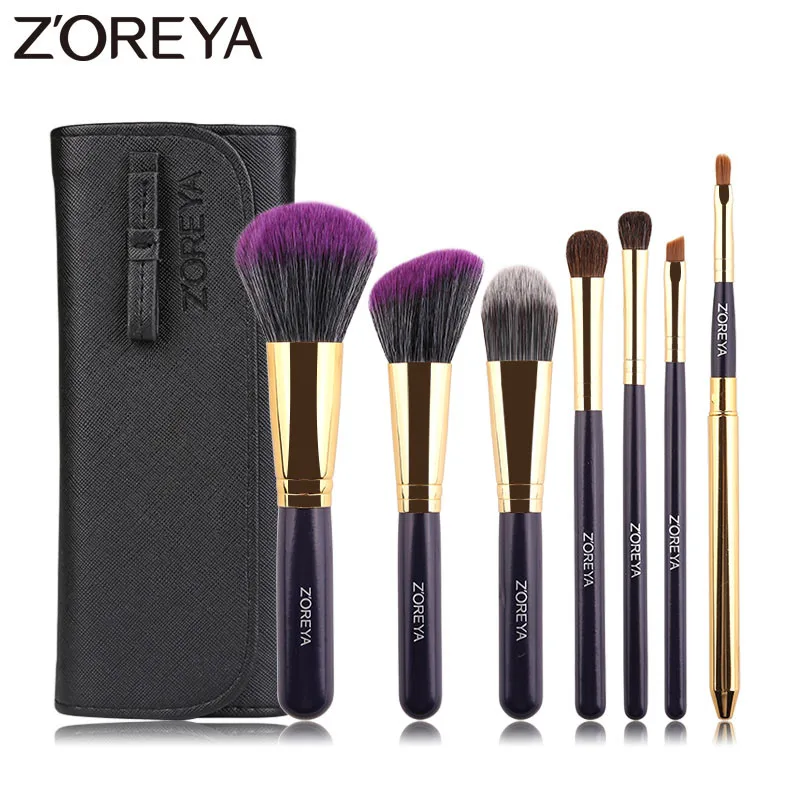 Zoreya Brand High Quality Super Soft Synthetic Hair Makeup brushes Eye shadow Lip Powder Foundation Blush 7Pcs Make Up Set
Zoreya Brand High Quality Super Soft Synthetic Hair Makeup brushes Eye shadow Lip Powder Foundation Blush 7Pcs Make Up Set