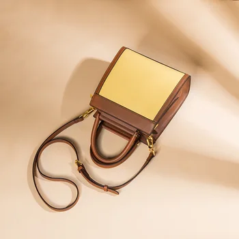 Women Genuine Leather Bucket Simple Large Capacity Shoulder Messenger Crossbody Bag Designer Patchwork Solid Totes Handbag
Women Genuine Leather Bucket Simple Large Capacity Shoulder Messenger Crossbody Bag Designer Patchwork Solid Totes Handbag