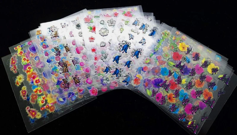 MingLee 30 pcs Flowers/Butterfly 3D Sticker Nails Art Adhesive Nail Art Water Transfer Sticker for Tips Mix Nail Decals
MingLee 30 pcs Flowers/Butterfly 3D Sticker Nails Art Adhesive Nail Art Water Transfer Sticker for Tips Mix Nail Decals