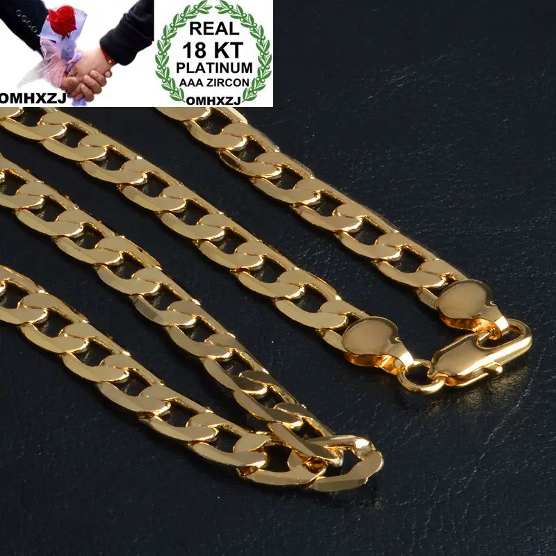 OMHXZJ Wholesale Personality Fashion OL Woman Girl Party Wedding Gift Gold 4MM Figaro Chain 18KT Gold Chain Necklace NC162
OMHXZJ Wholesale Personality Fashion OL Woman Girl Party Wedding Gift Gold 4MM Figaro Chain 18KT Gold Chain Necklace NC162