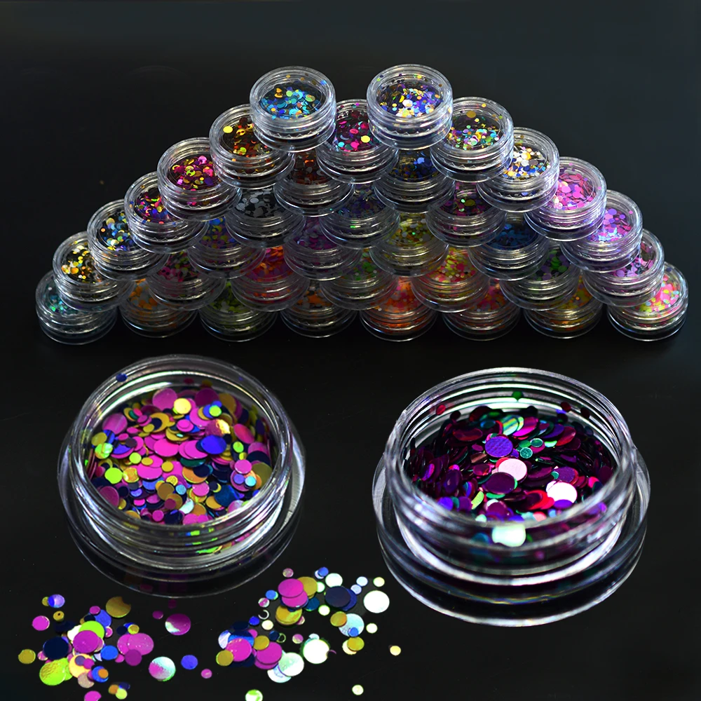 35pcs Thin Paillette 1mm 2mm 3mm Mixed Mini Round Design Nail Art Glitter Decoration Nails Tips Sparkly DIY Tool BEP01-35
35pcs Thin Paillette 1mm 2mm 3mm Mixed Mini Round Design Nail Art Glitter Decoration Nails Tips Sparkly DIY Tool BEP01-35