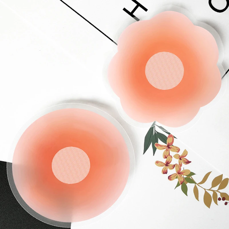 Women Summer Invisible Strapless Backless Pad Reusable Silicone Bra Breast Petals Nipple Cover Pasties Adhesive Peach Lady 2019
Women Summer Invisible Strapless Backless Pad Reusable Silicone Bra Breast Petals Nipple Cover Pasties Adhesive Peach Lady 2019