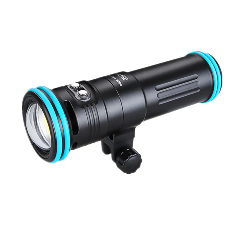 Weefine WF056 Black Solar Flare 8000 Liumens Underwater Waterproof wide Angle video diving flashlight torch with18650 battery
Weefine WF056 Black Solar Flare 8000 Liumens Underwater Waterproof wide Angle video diving flashlight torch with18650 battery