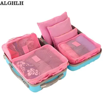 ALGHLH 6PCS/Set High Quality Oxford Cloth Travel Mesh Bag Luggage Organizer Folding Packing Cube Organiser Travel Storage Bag
ALGHLH 6PCS/Set High Quality Oxford Cloth Travel Mesh Bag Luggage Organizer Folding Packing Cube Organiser Travel Storage Bag